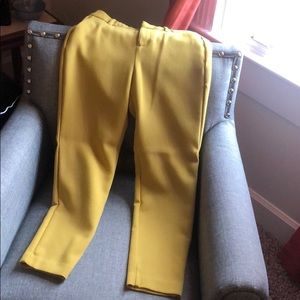 Old Navy “Harper” Pants in Mustard Yellow